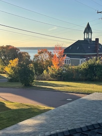 View from deck in the morning.