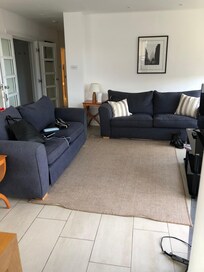 Living room with view