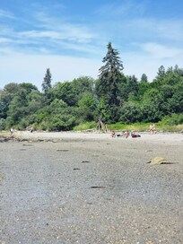 Castine's beach