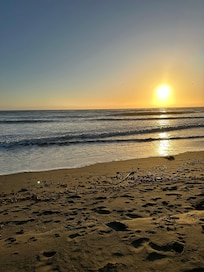 Sunset at beach