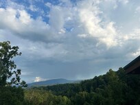 Off the back deck