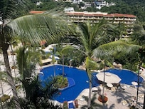 View from tower one balcony