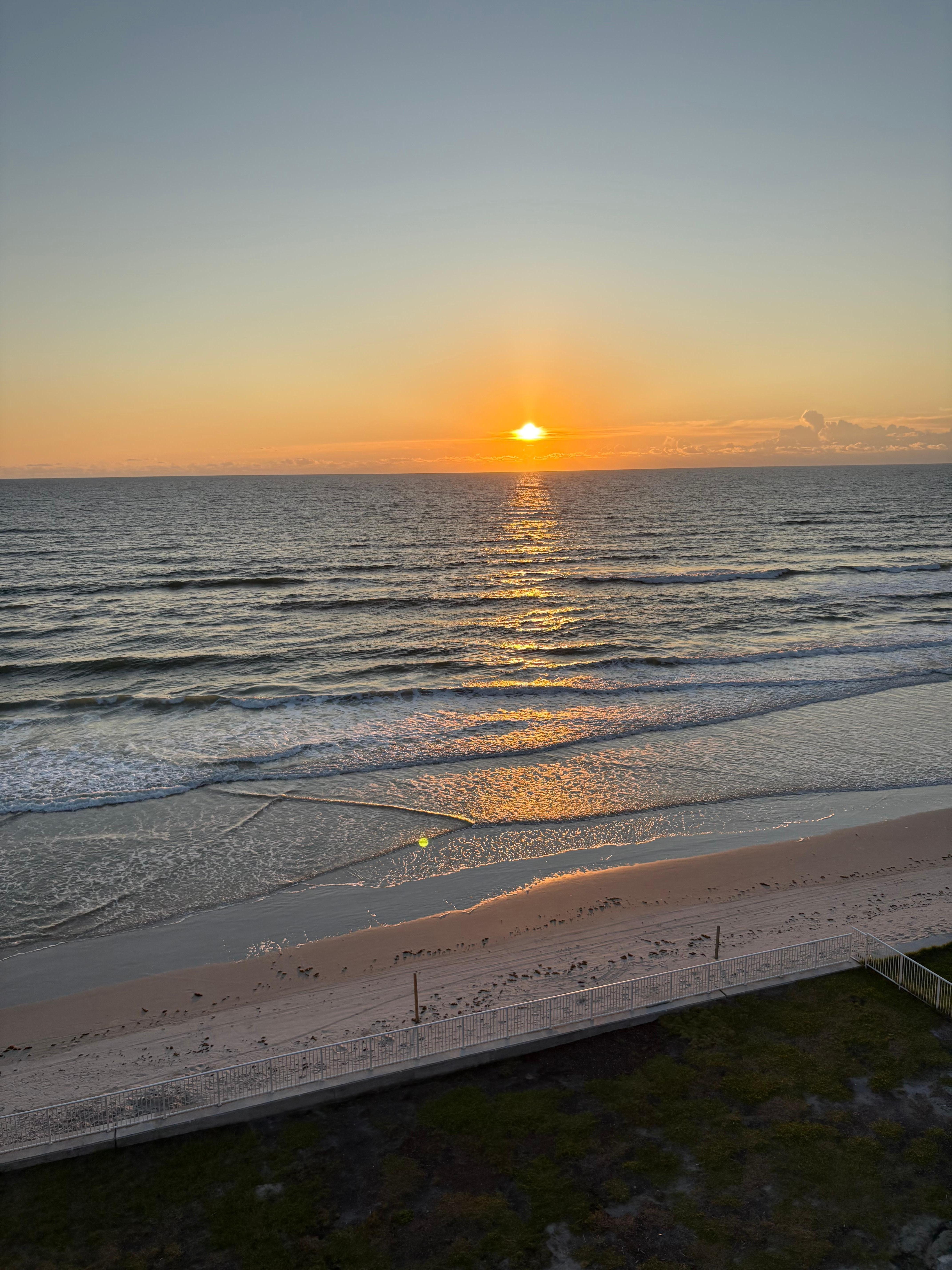 Sunrise in the off season