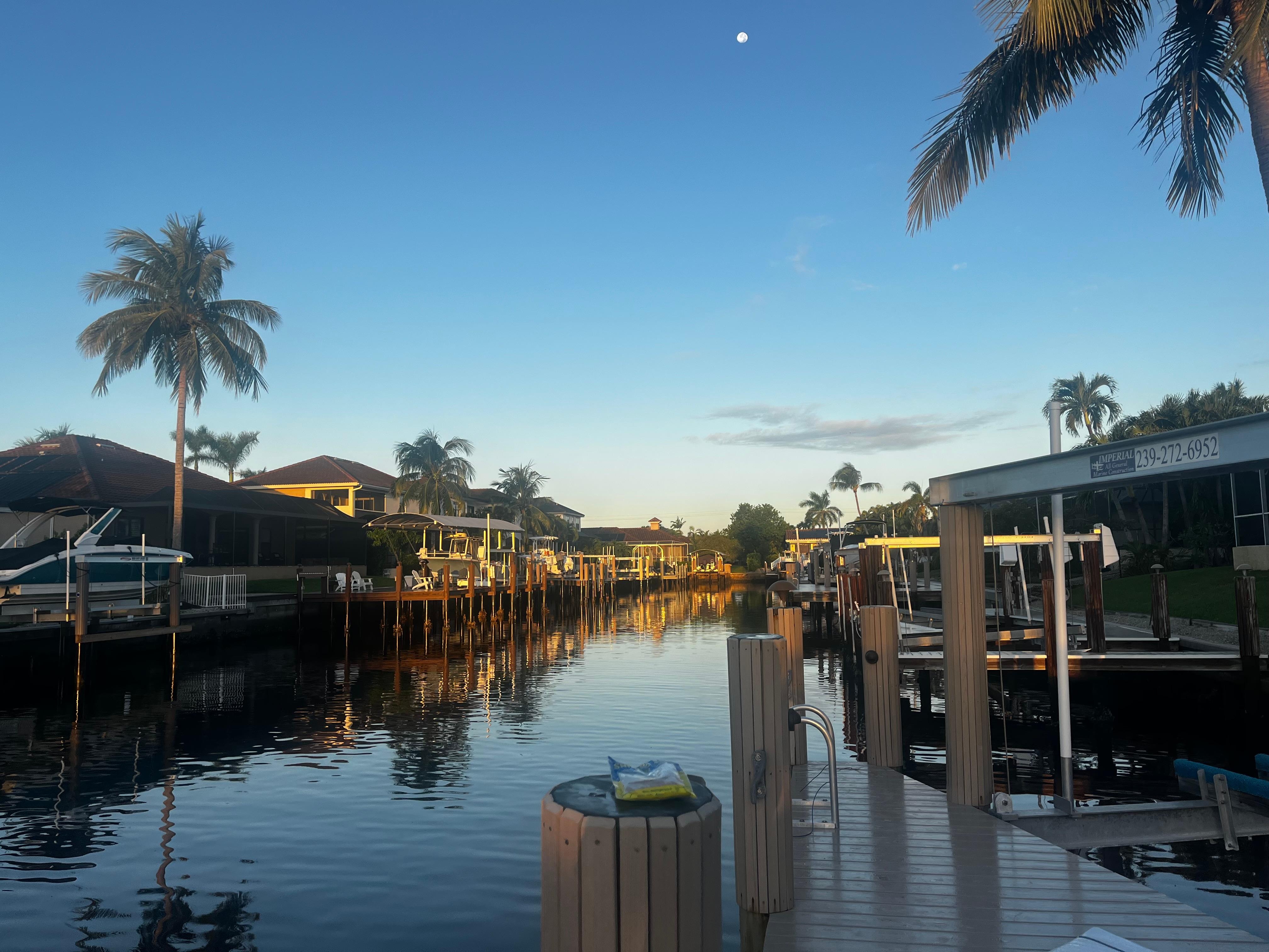 Highly recommend spending mornings drinking coffee on the dock 