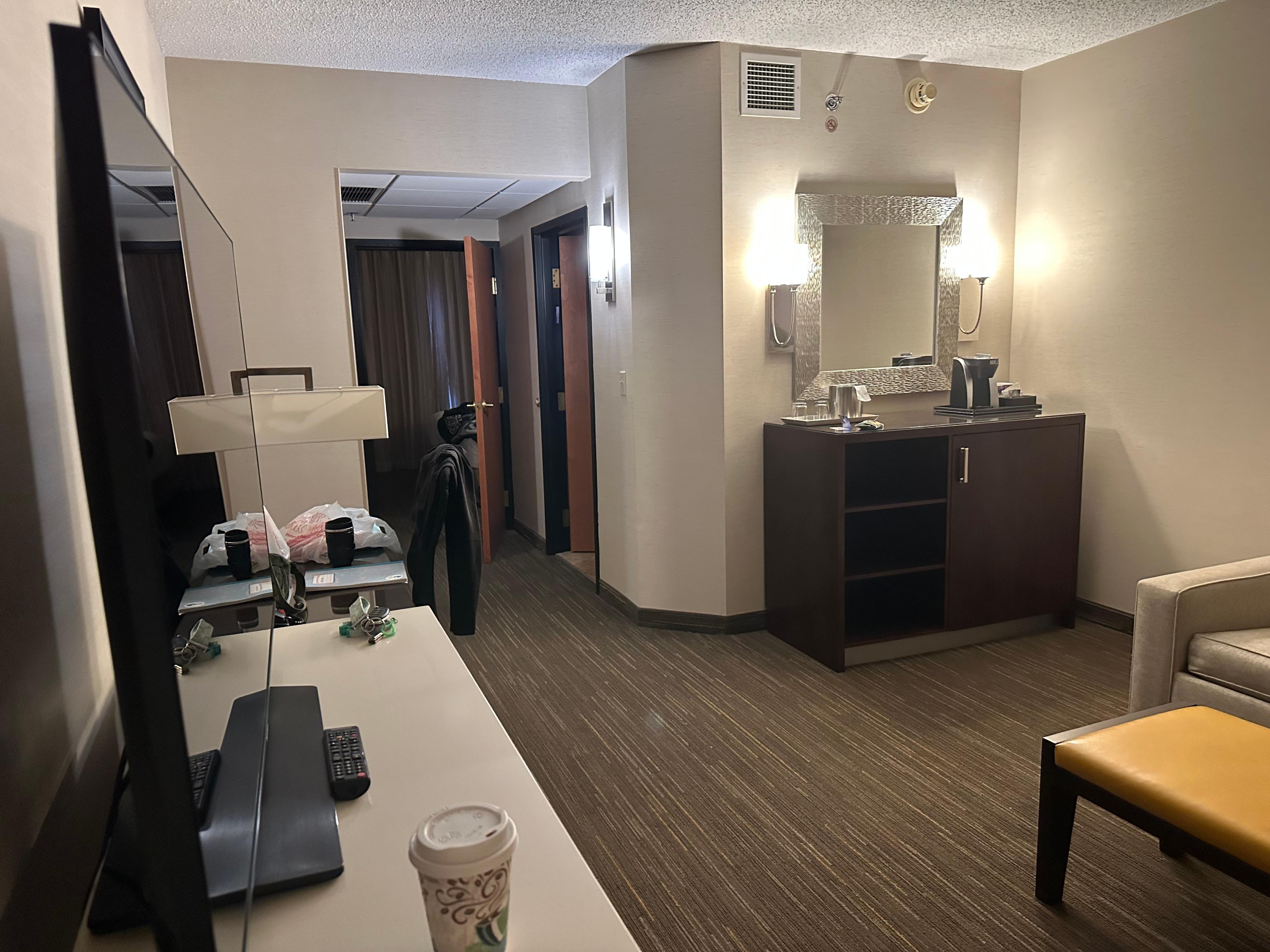 Entry way in common area 