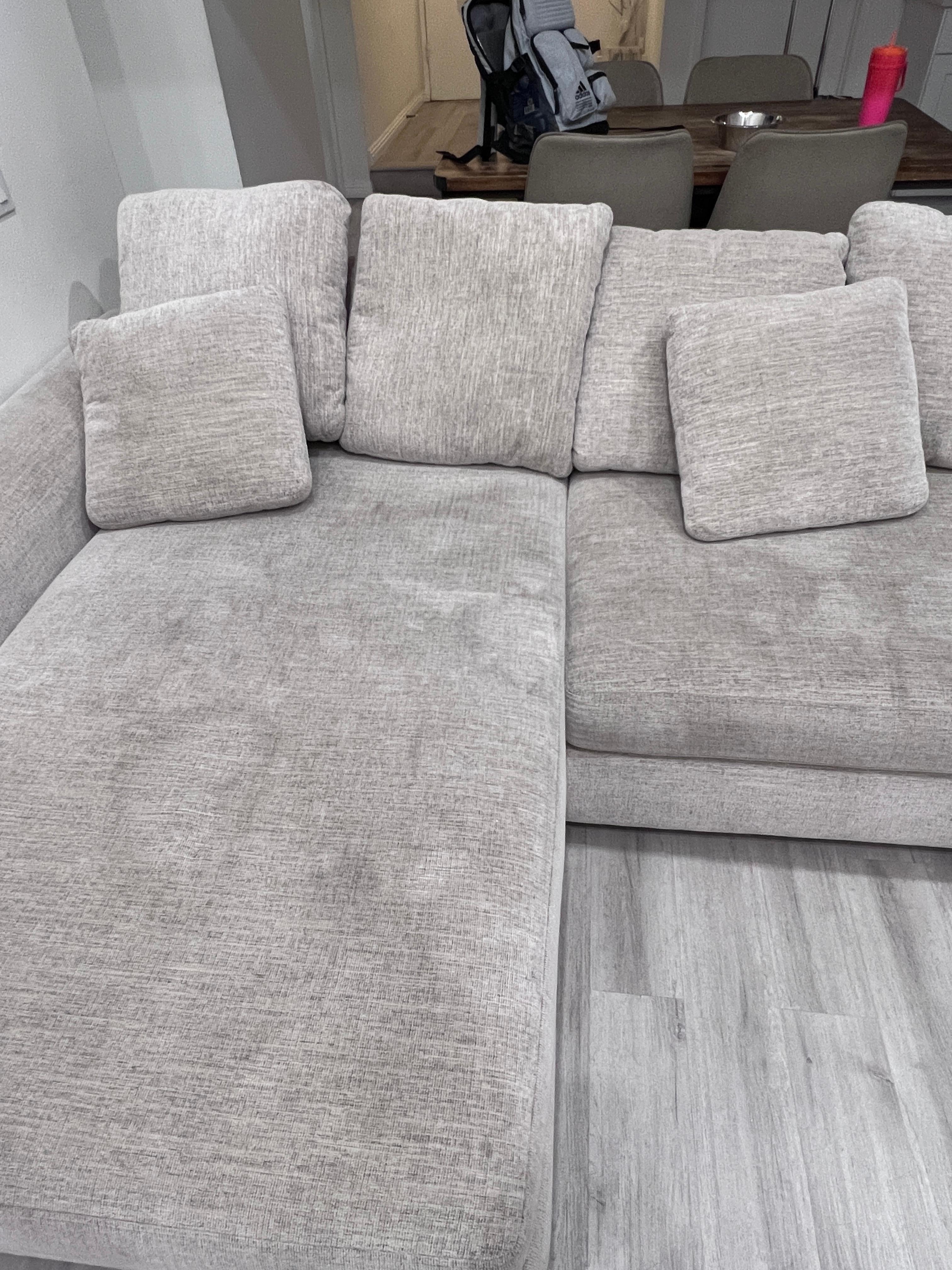 Every surface was stained and dirty