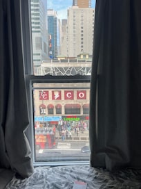 View from window but not very room has a window.