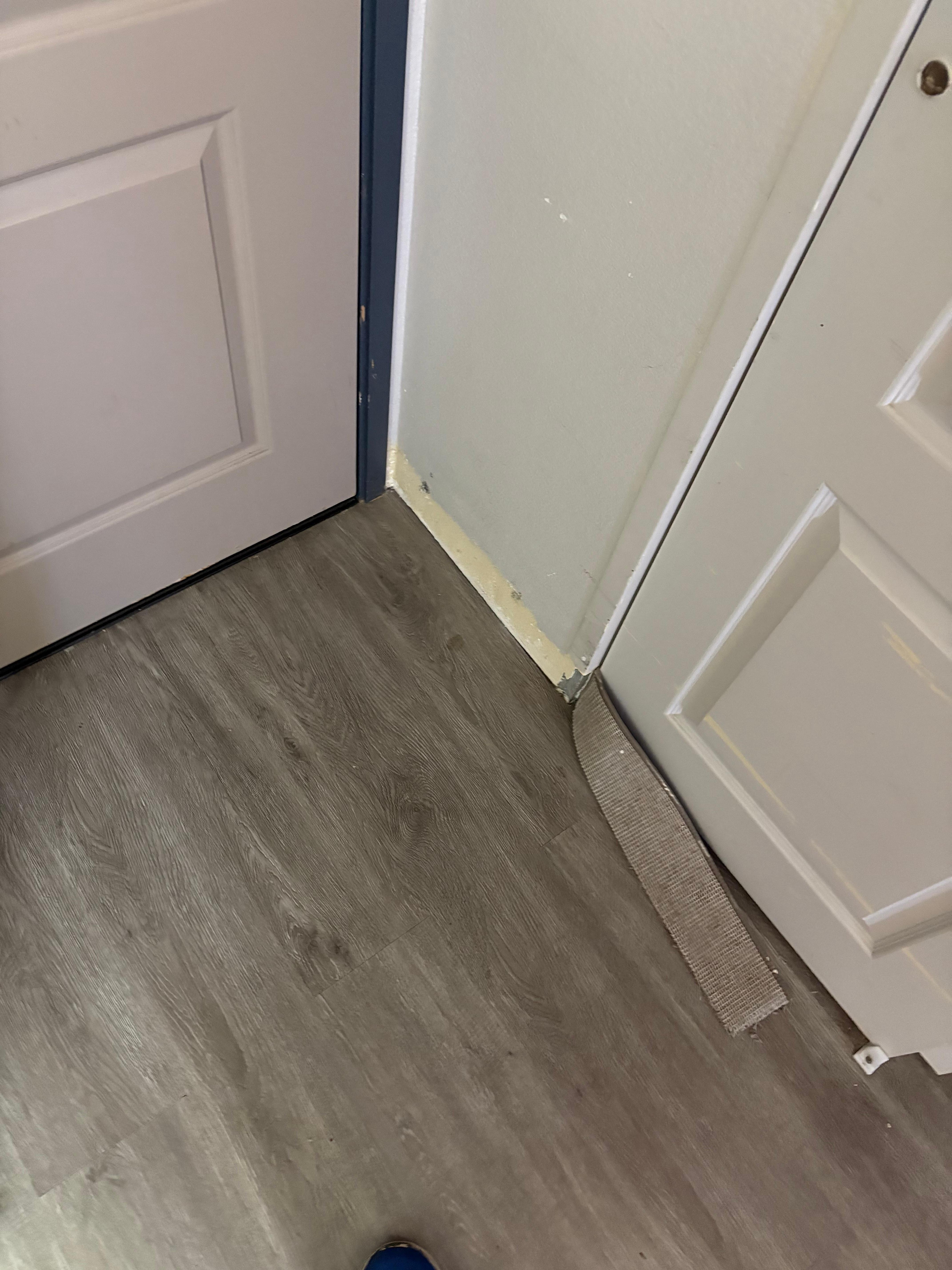 Carpet baseboards 