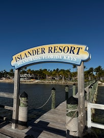 Visiting the sister resort where you have access to their facilities