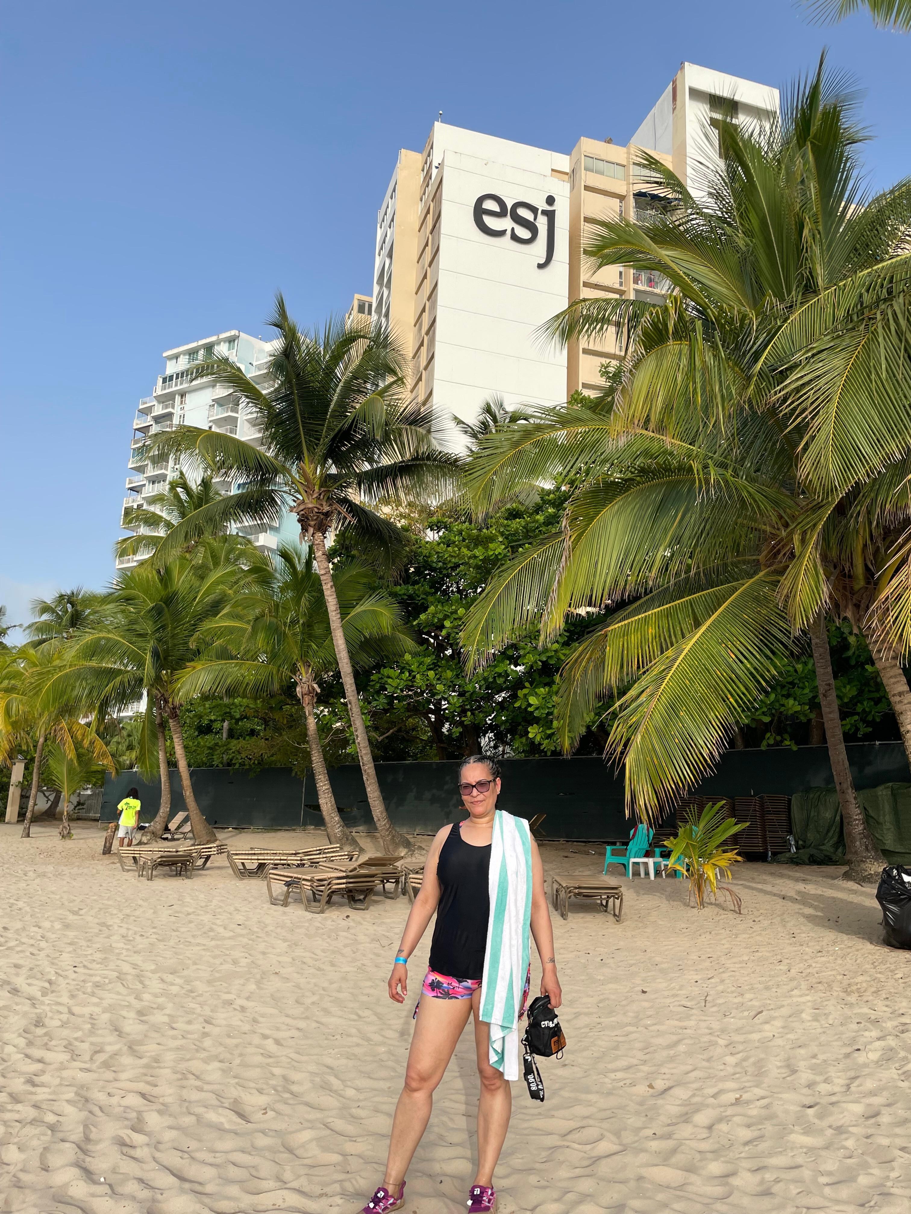 The beach is amazing along with the view! Had a wonderful time. Thanks to everyone at ESJ! 