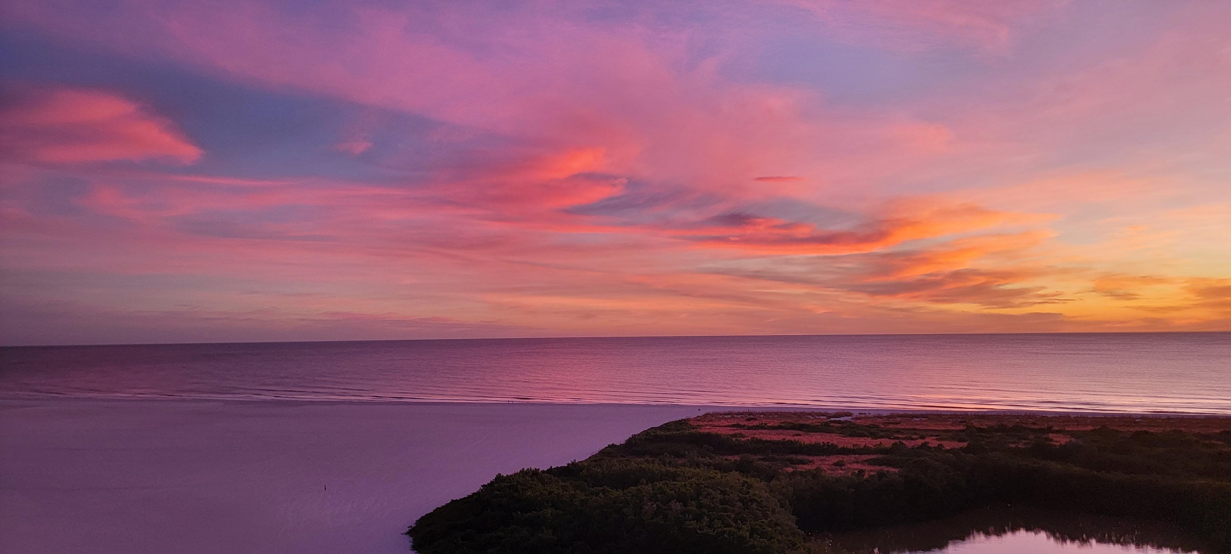 View from the balcony. No filter needed!