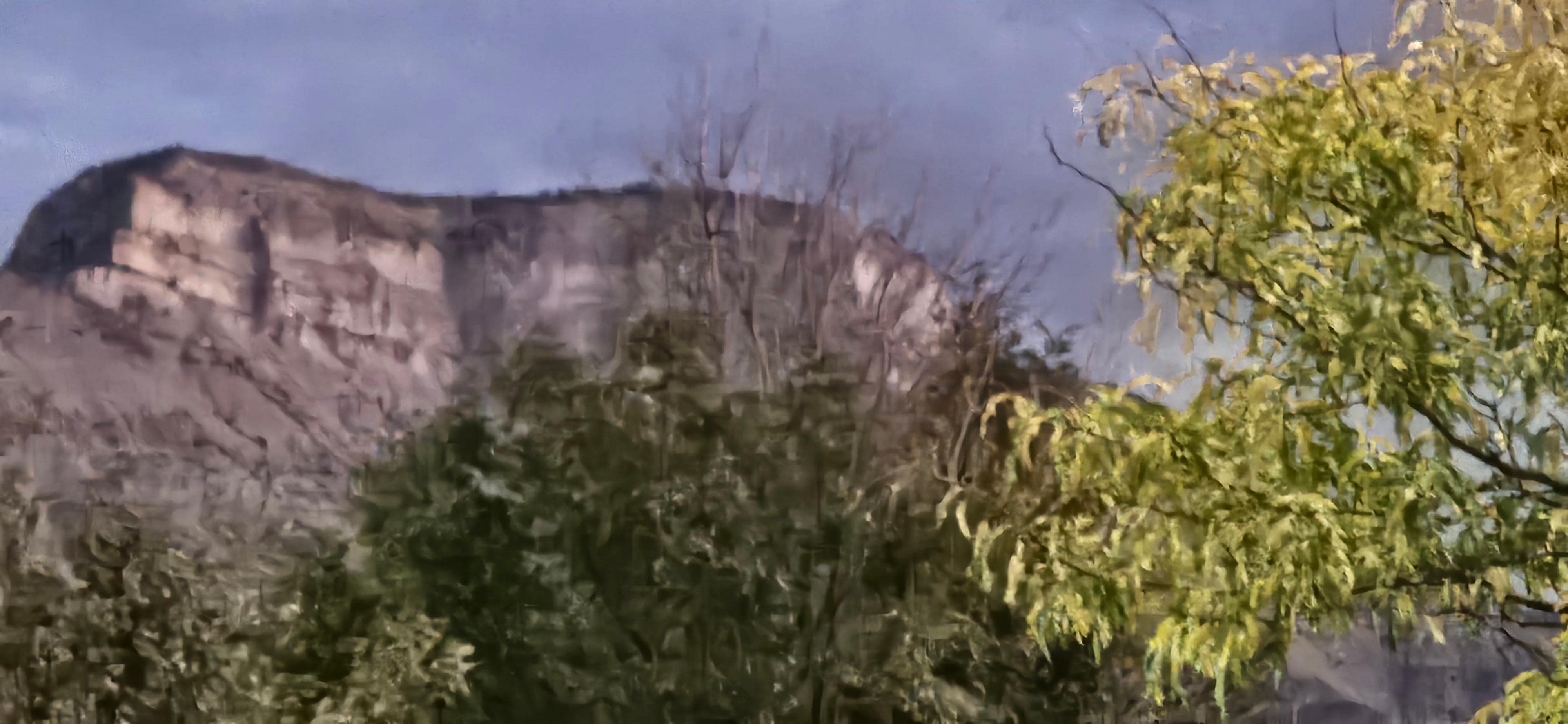 View from parking lot 