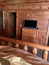 Smallest TVs we’ve seen in a cabin since the 1990’s