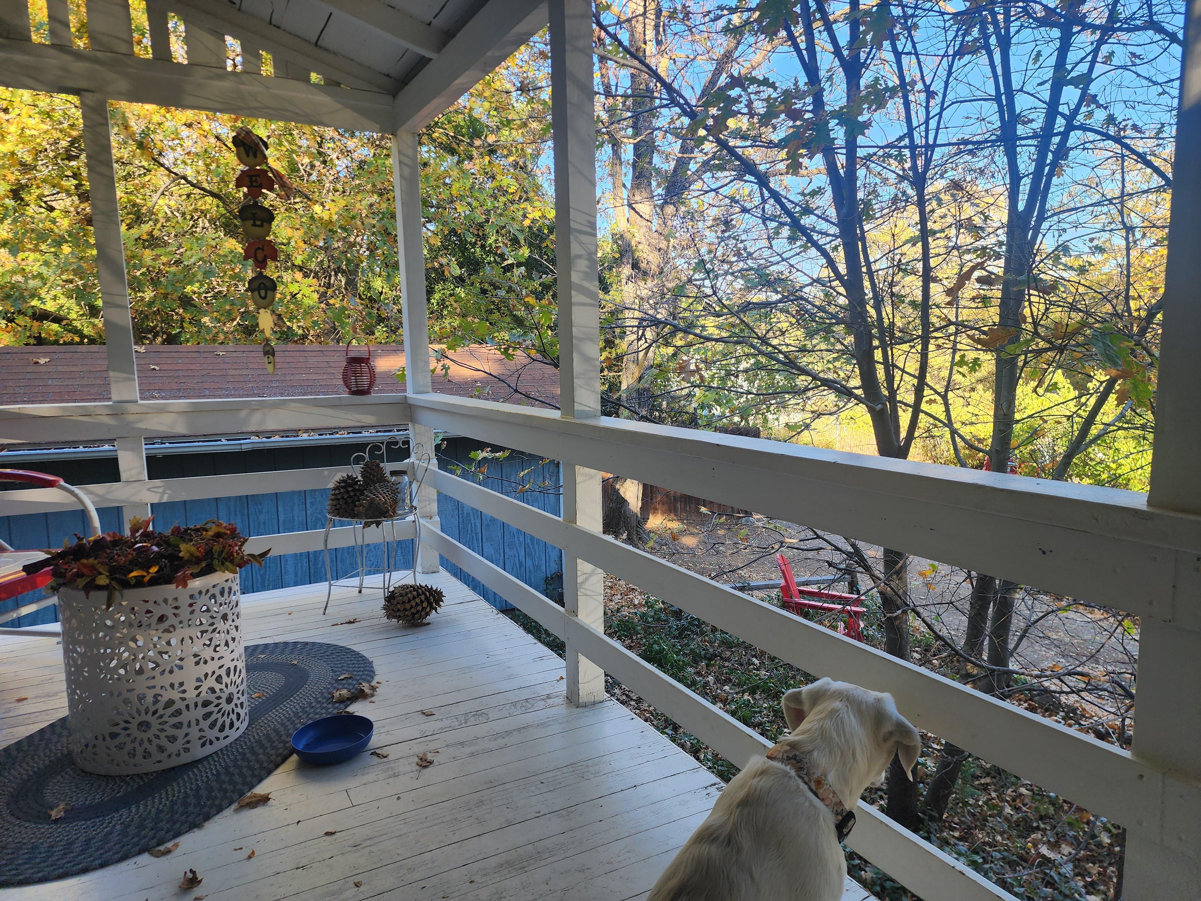 Beautiful front porch