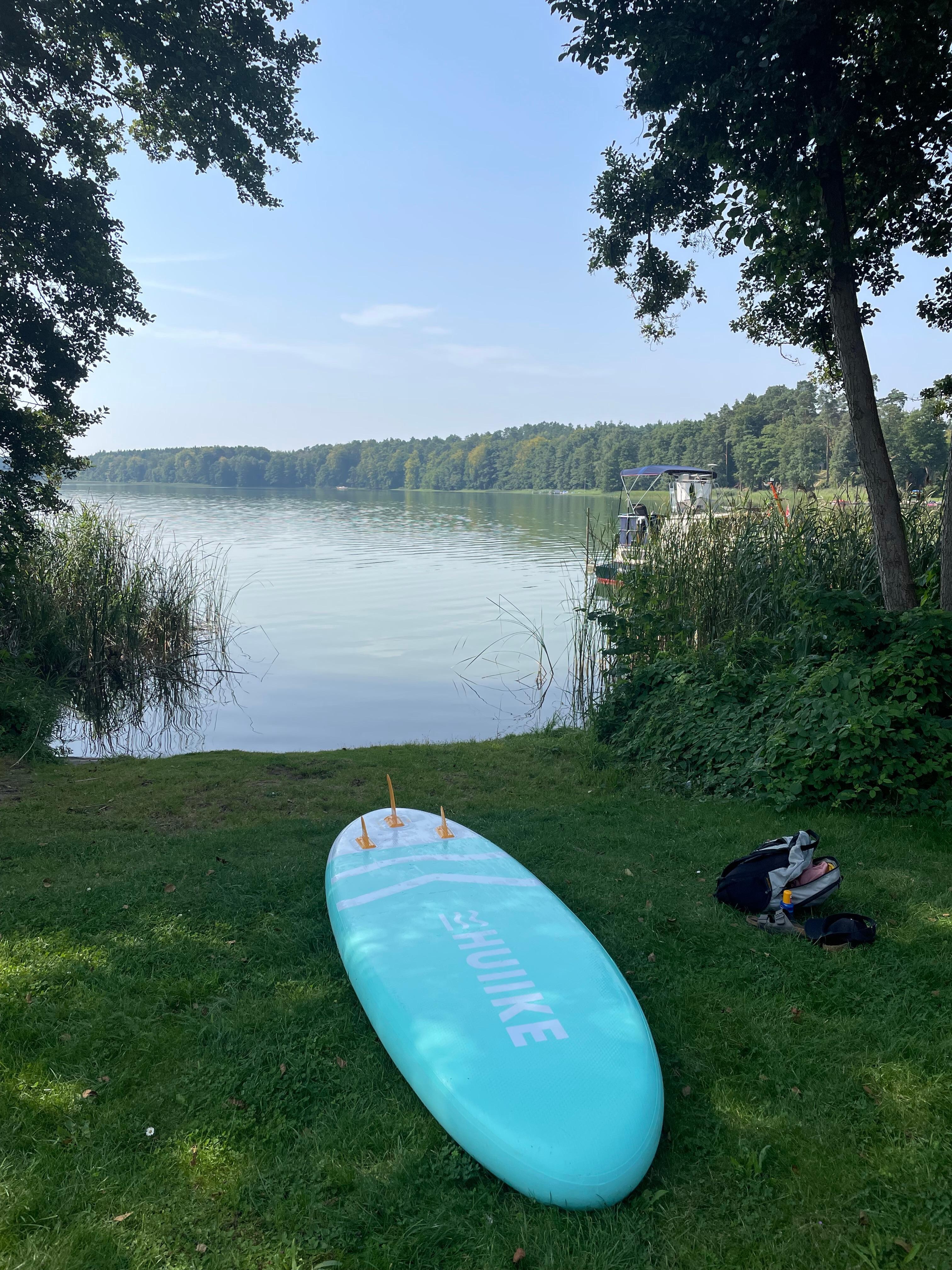 Mit SUP am See…