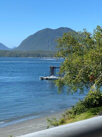 View from outside deck