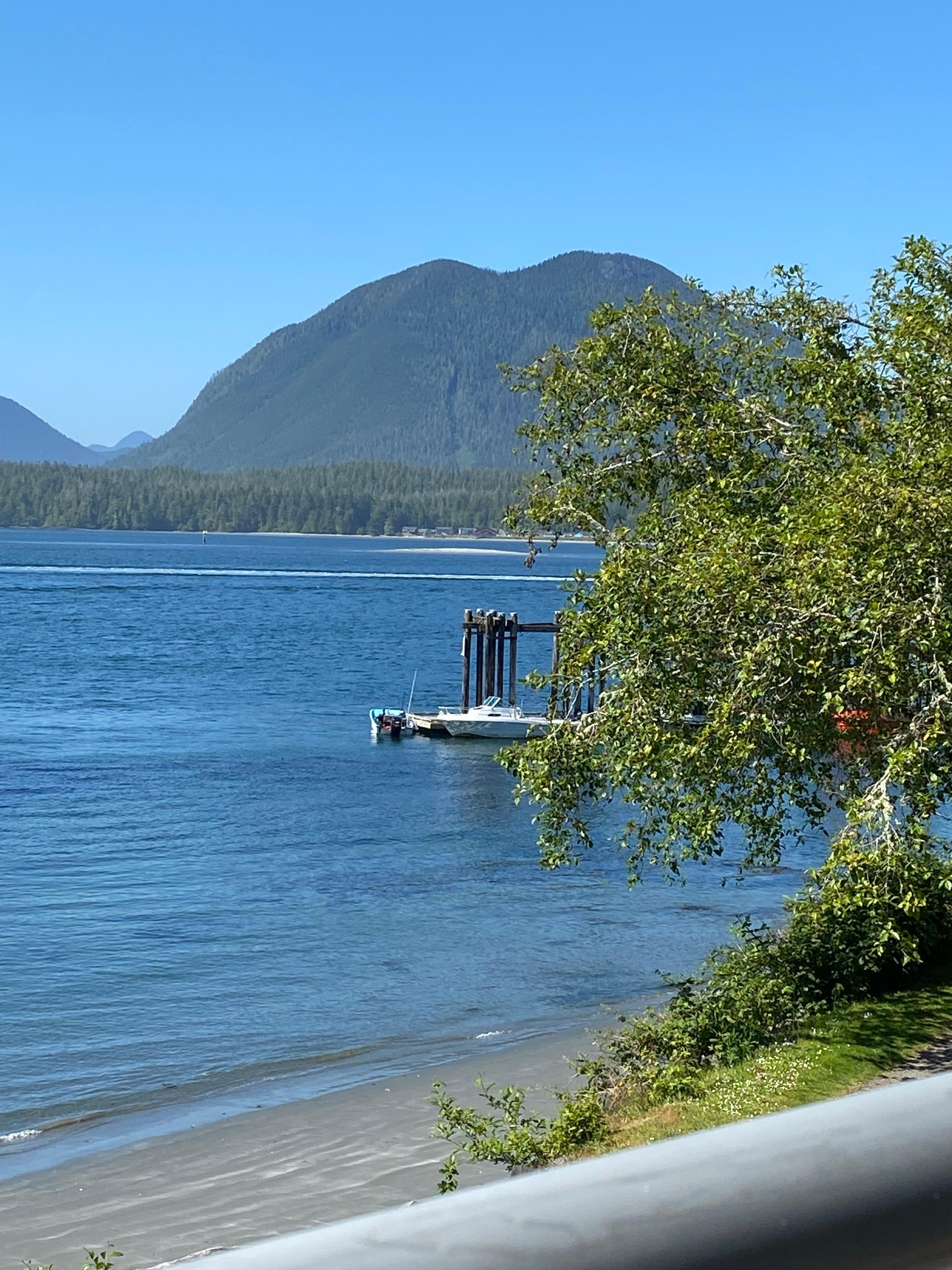 View from outside deck 