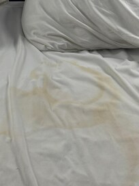 no refunds even though they gave us a room like this