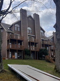 Back of property