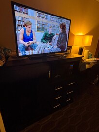 Microwave and refrigerator