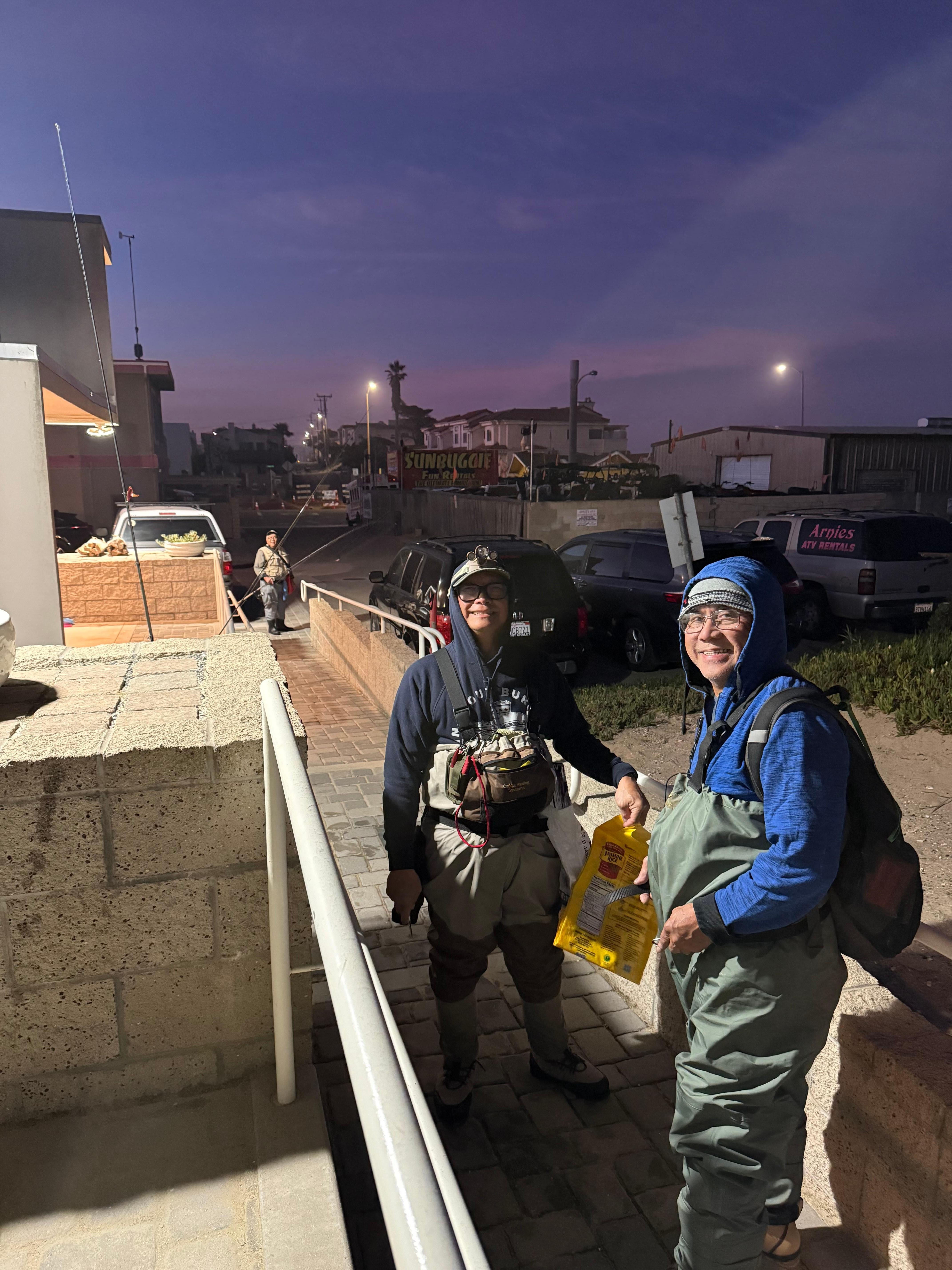 Picture outside of  both homes