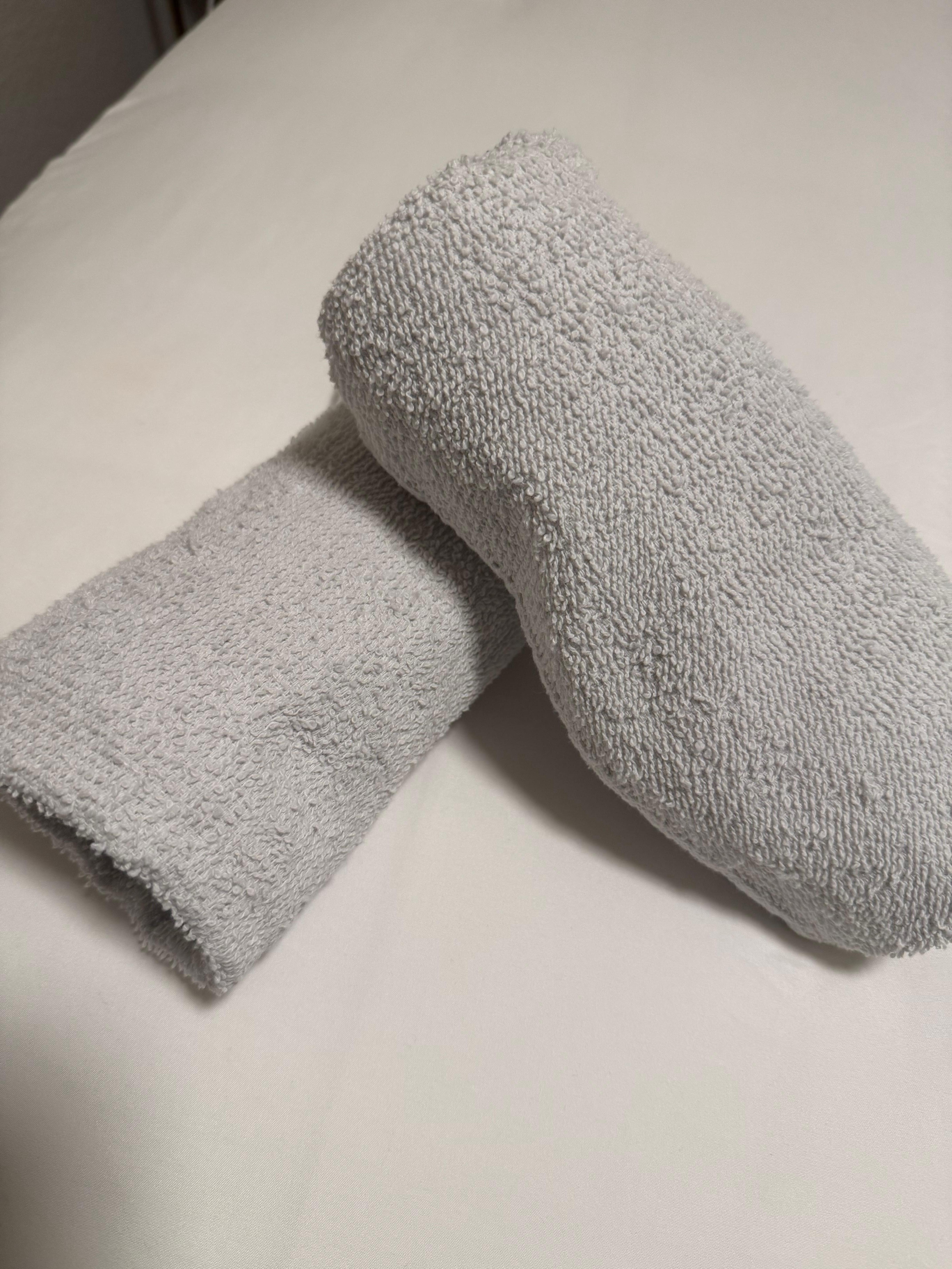 “Plush” towels