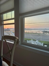 A view from the kitchen table