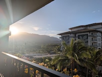 View from the deck at sunrise.