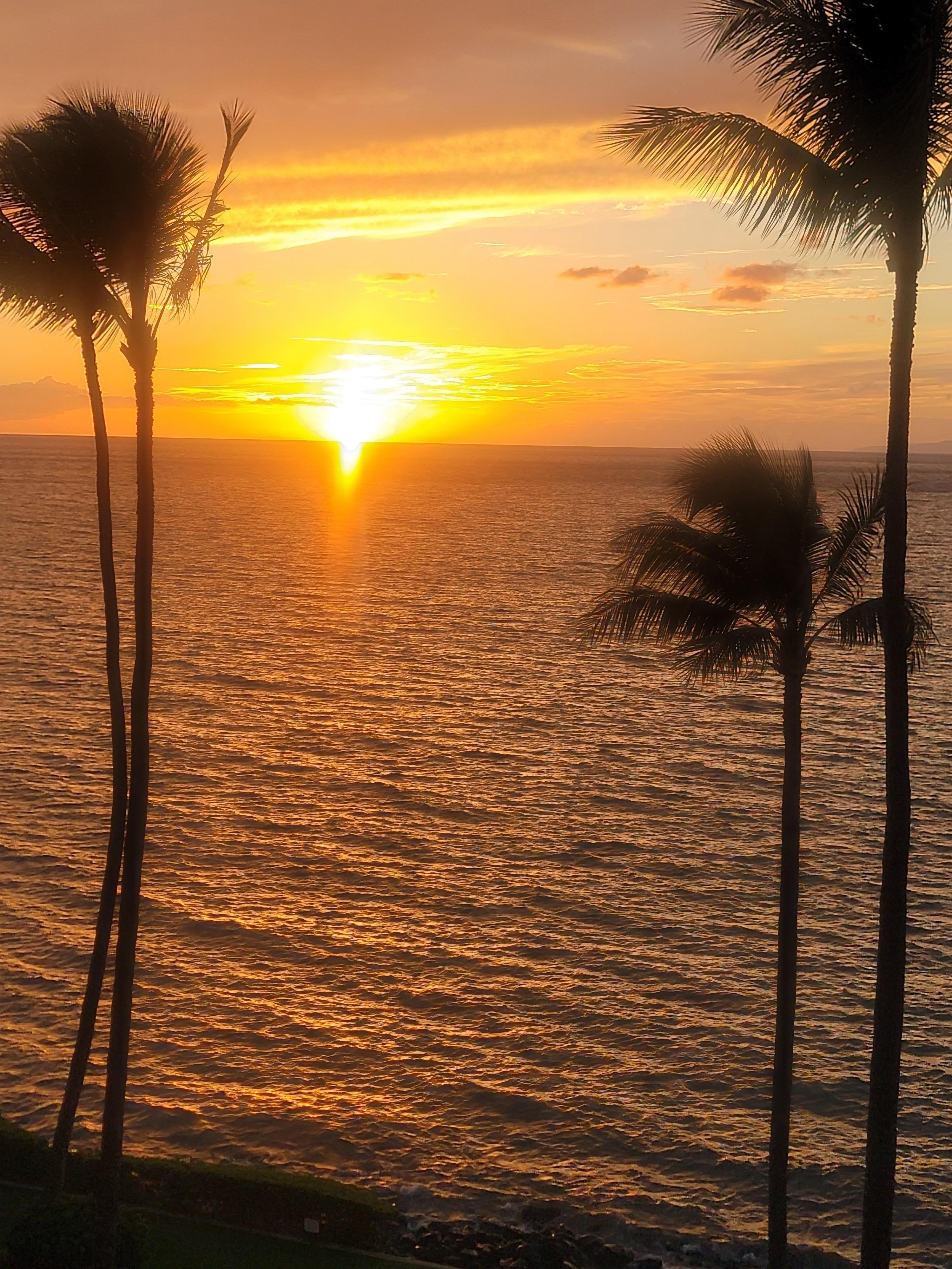 Another sunset from the balcony 