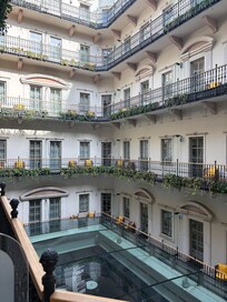 Inner courtyard and balconied