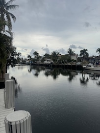 View from the dock