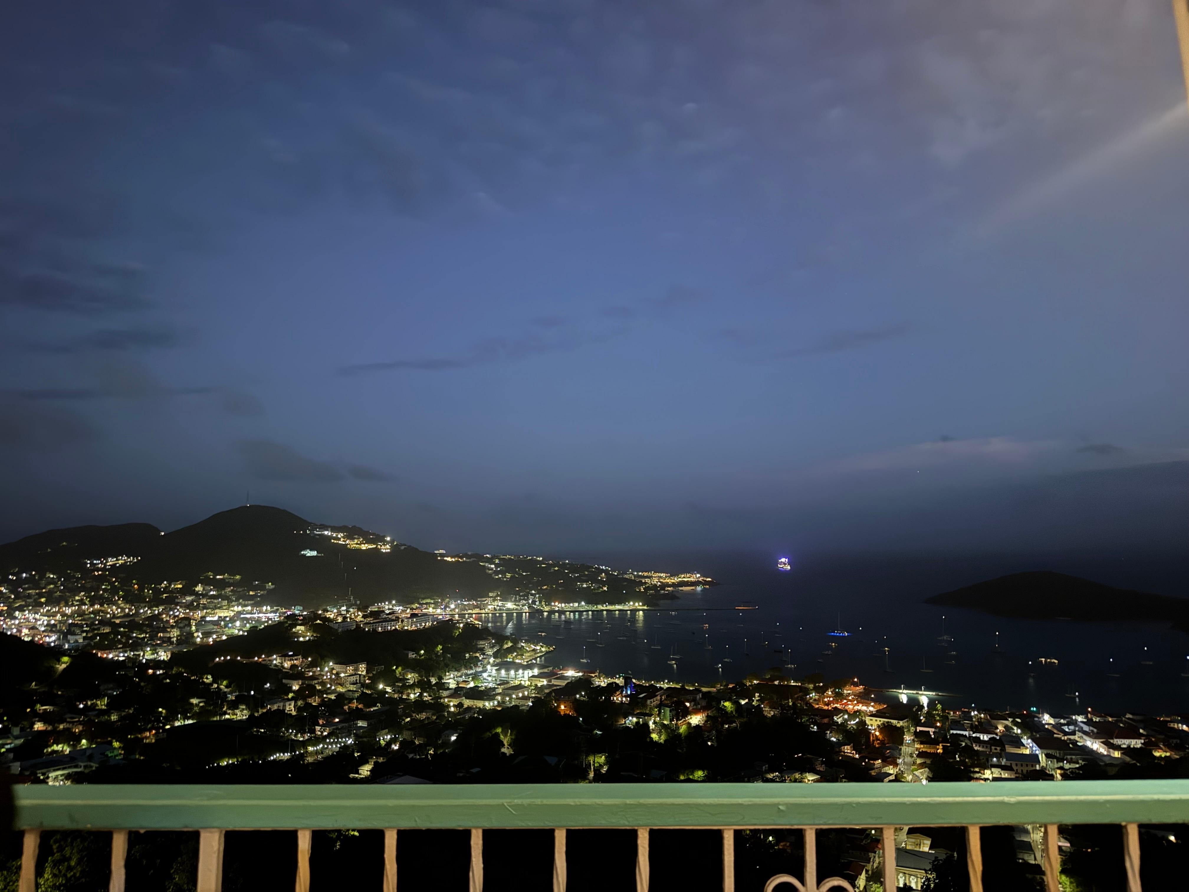 View from the restaurant 