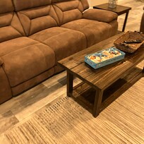 Living room furniture was very comfortable.