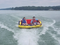 Fun in the lake