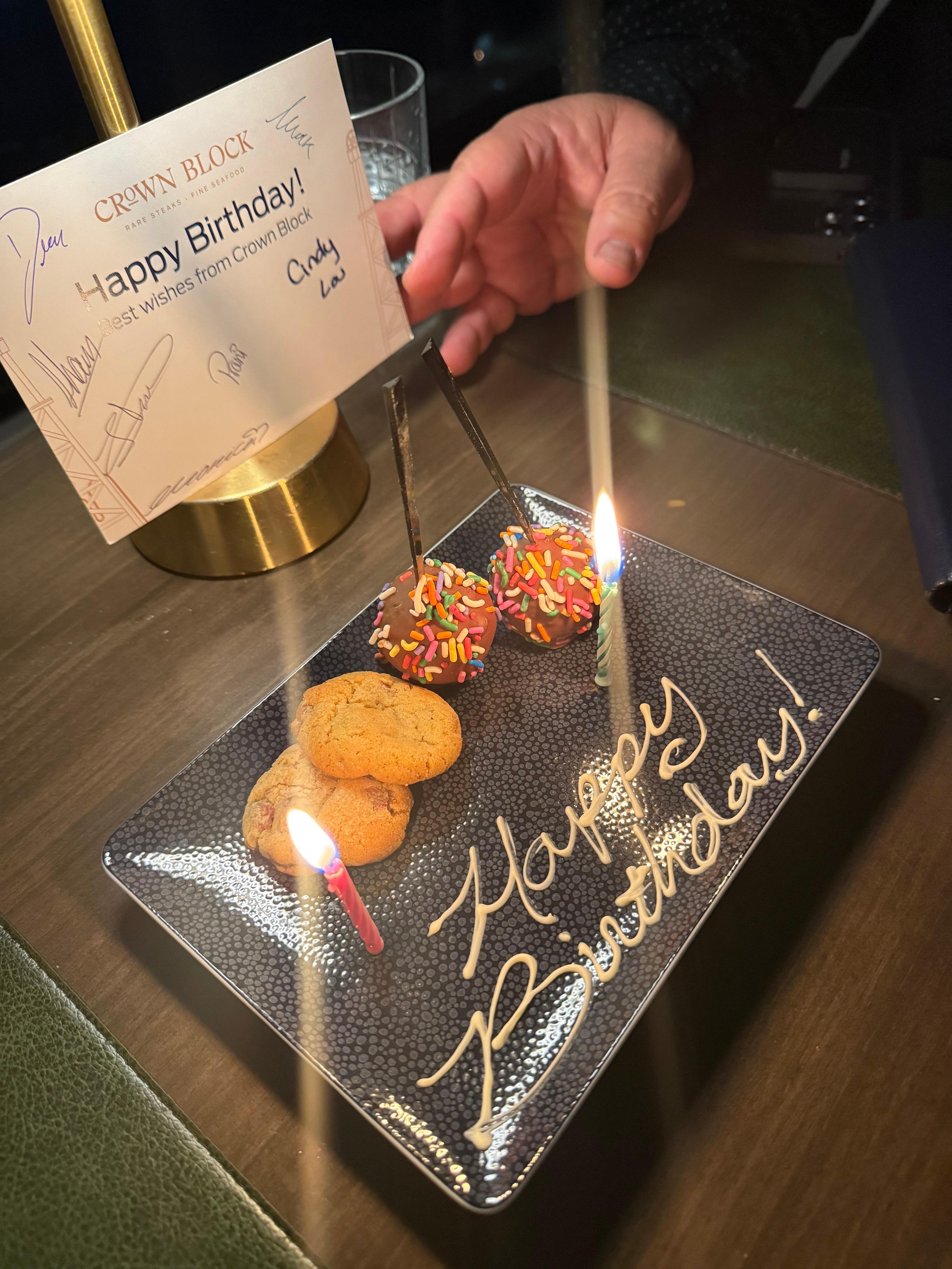 Crown Block restaurant at the reunion tower