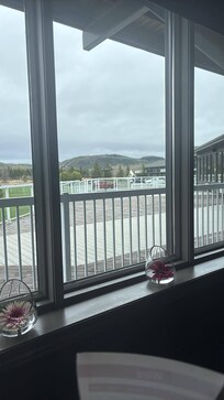 View from the restaurant