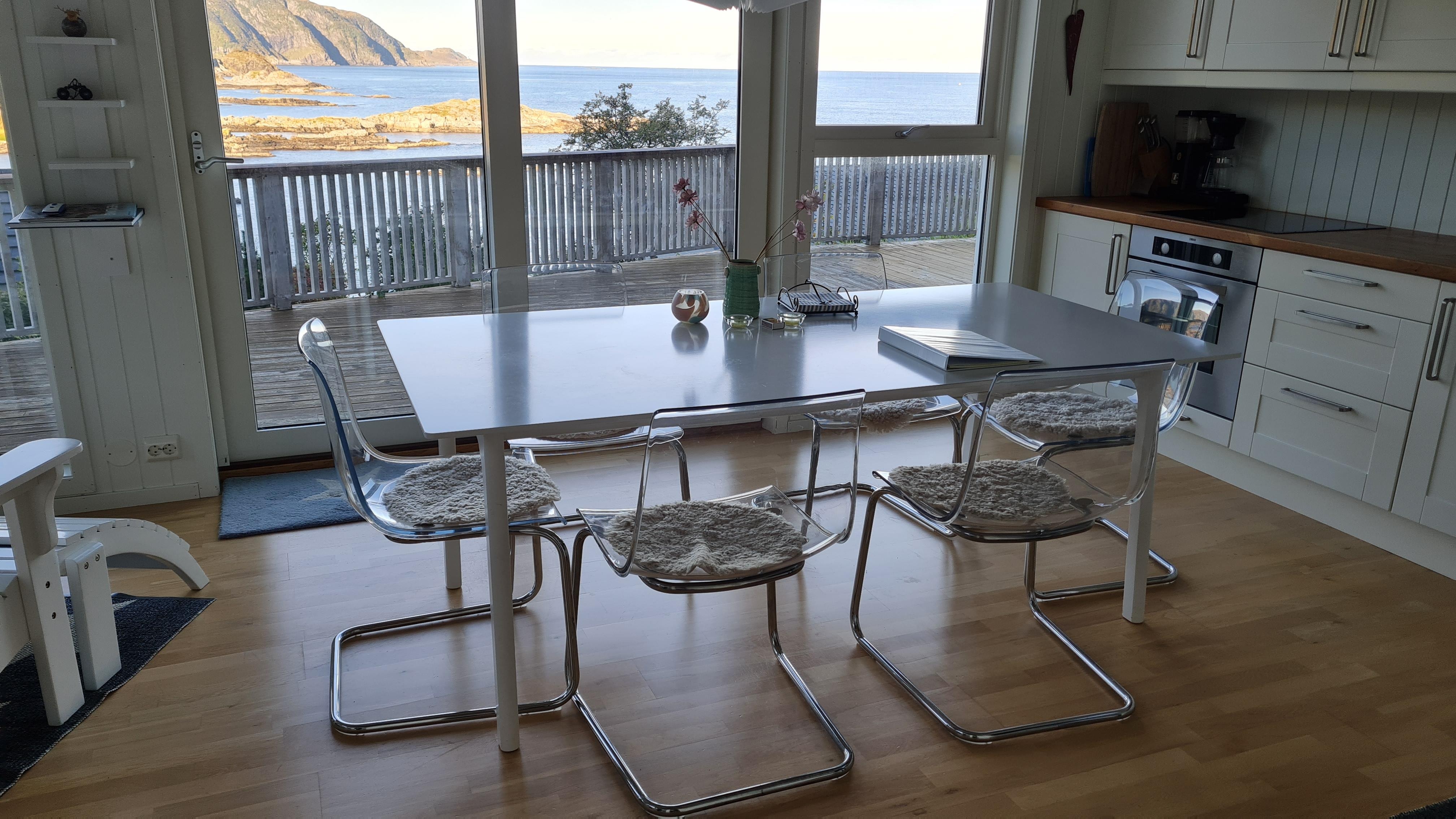 Toller Blick vom Esstisch 