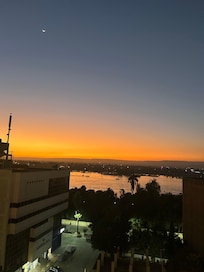 We still liked the roof terrace despite the building work.