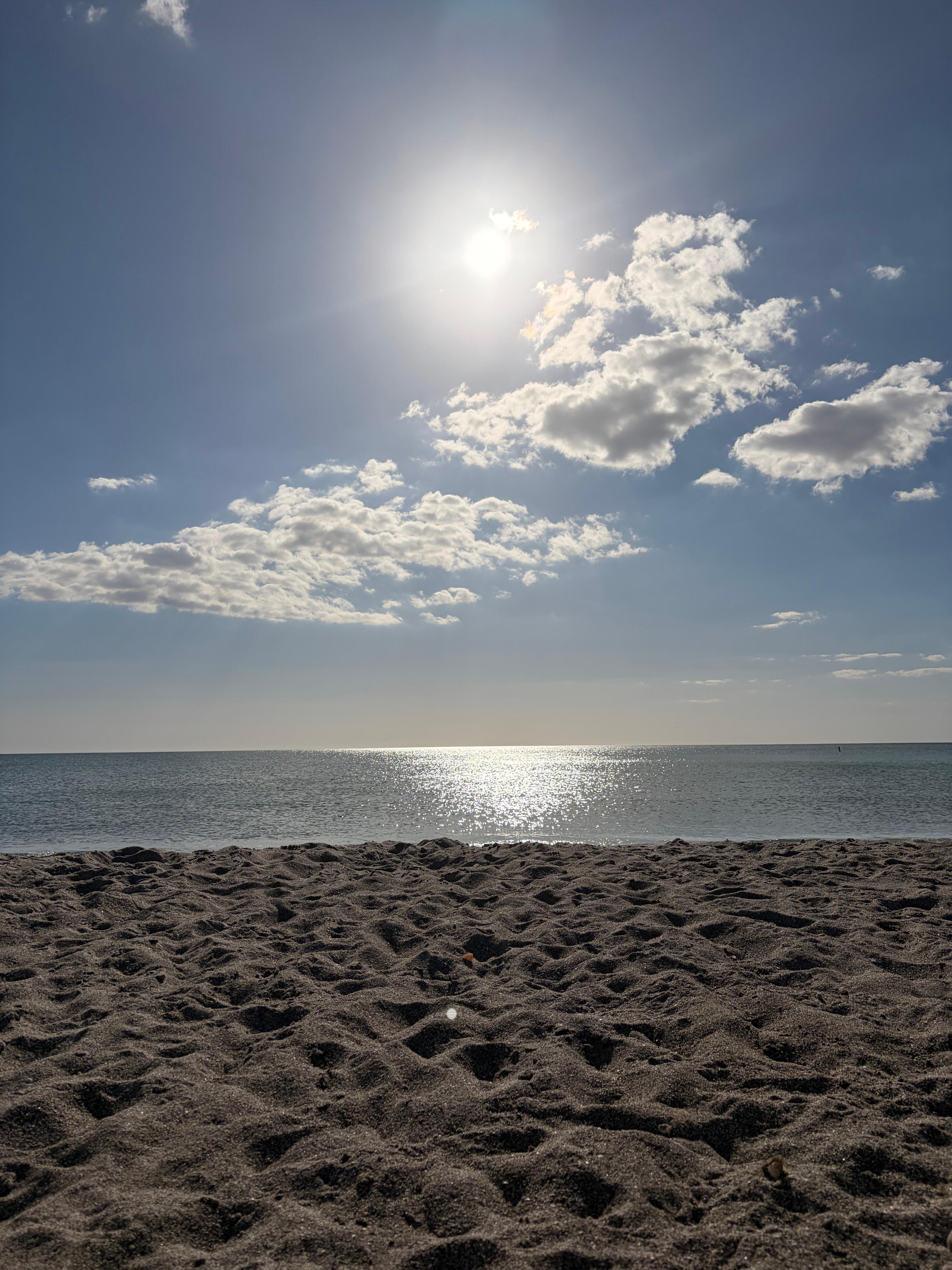 Beach across the street 