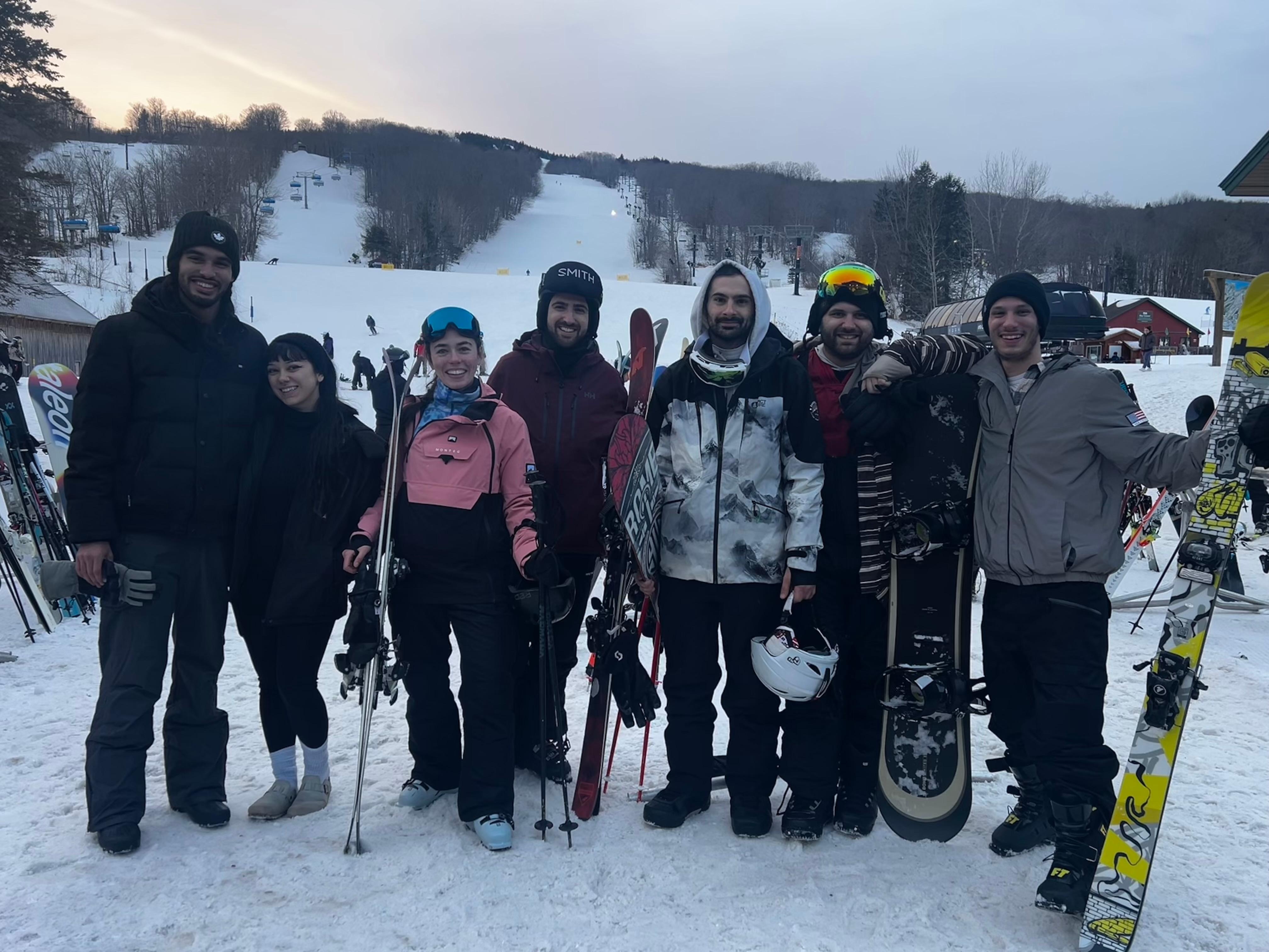 Quick ride to MT Snow