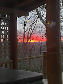 Sunset from back porch, priceless