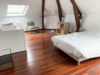 Large bedroom with ensuite. This is the only bathroom upstairs.