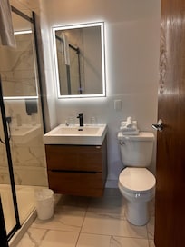 Renovated bathroom