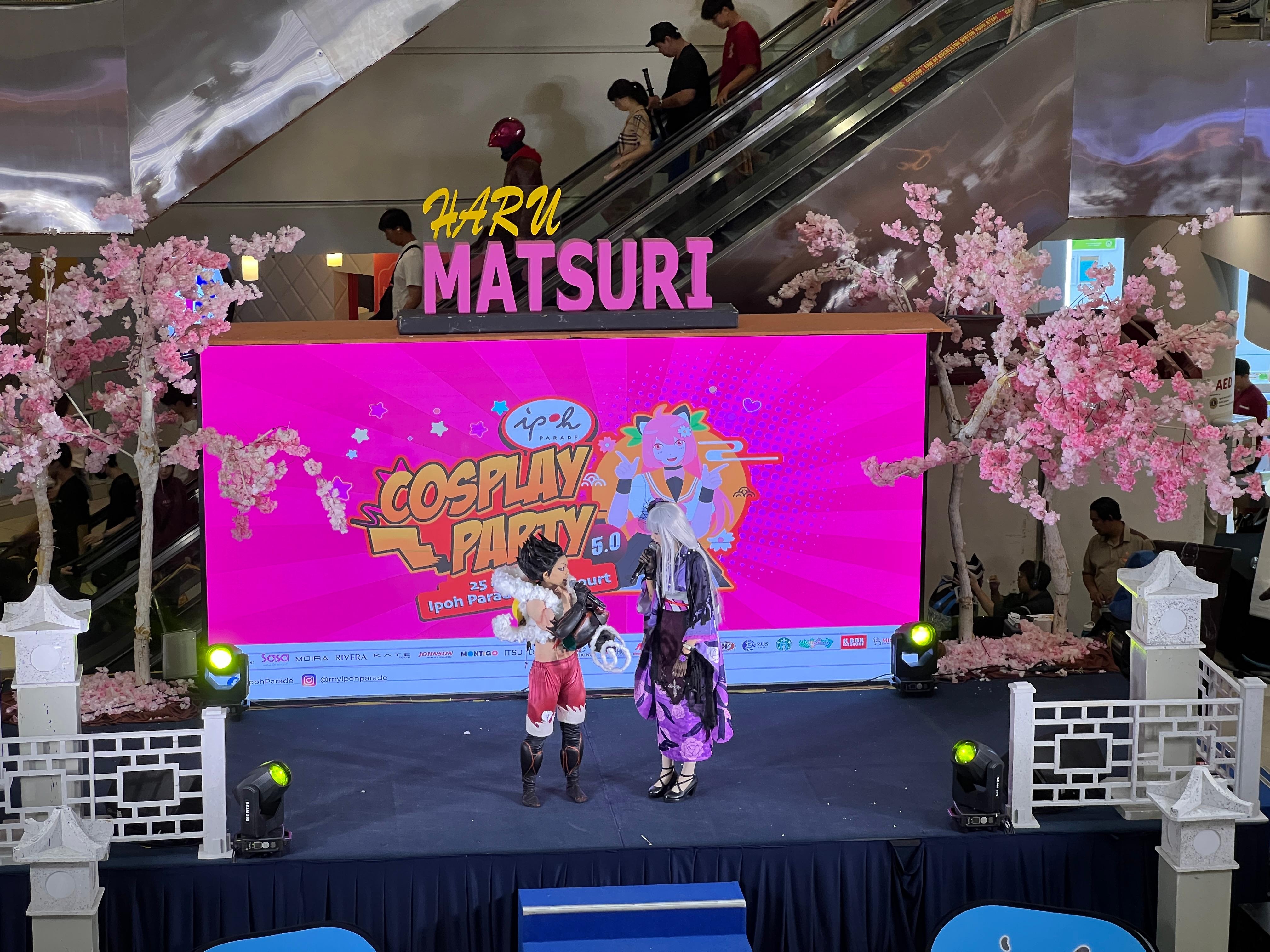 Attached to the parade mall. Very convenient.