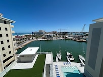 View from 8th floor balcony