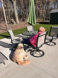 The patio