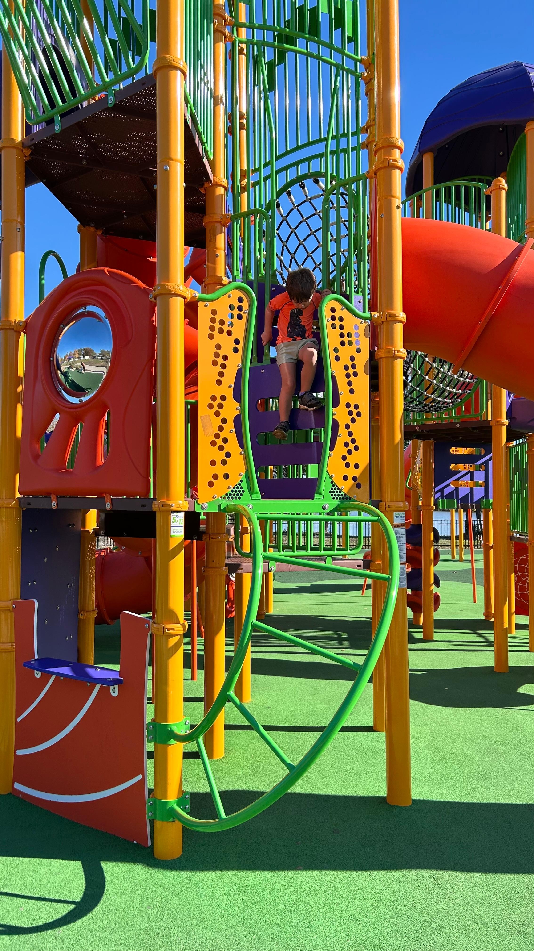 The playground near Cooper Hospital located at the park