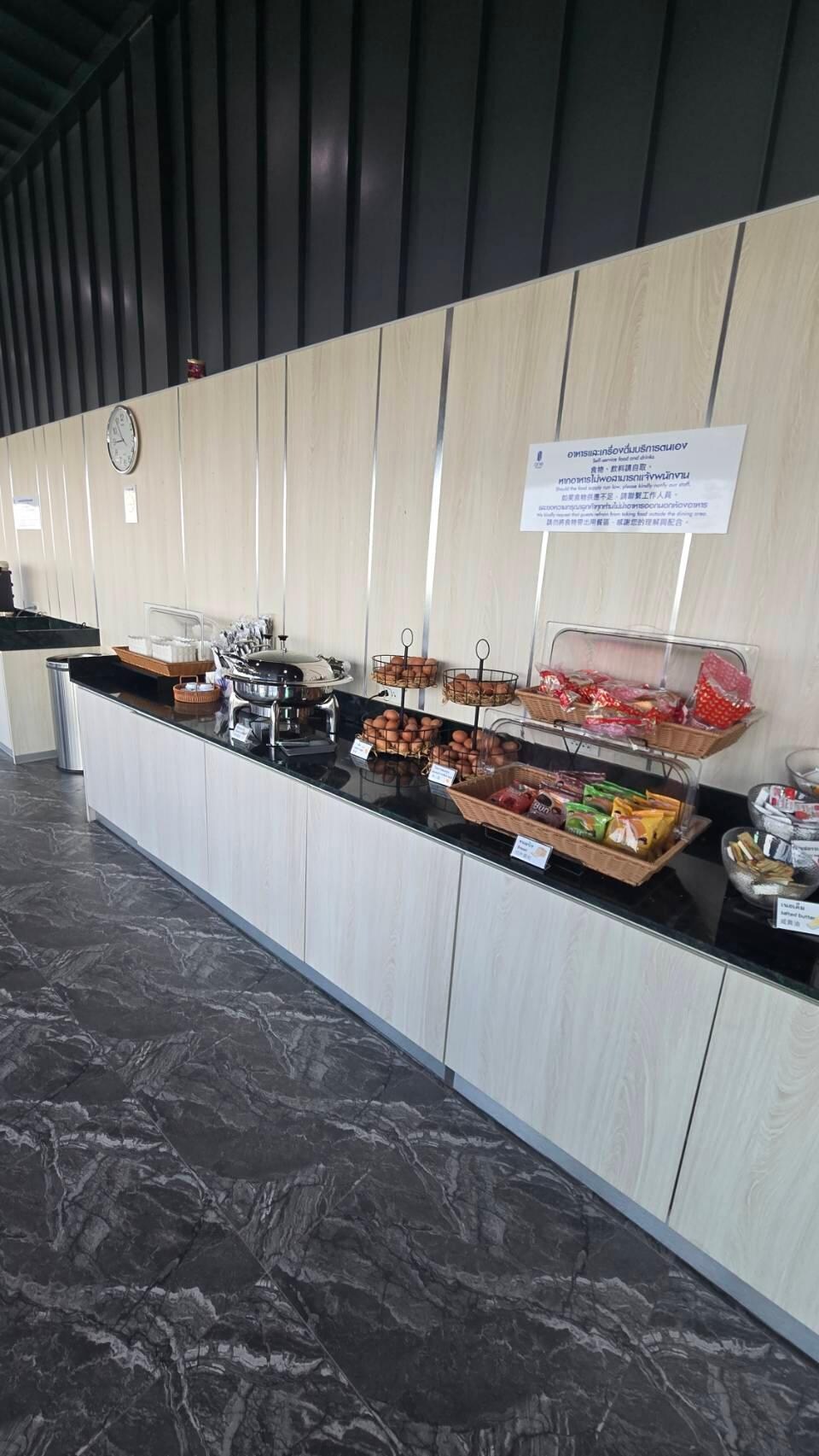 朝食はこれだけ