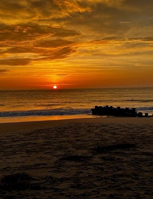 Sunrise from the Beach 1.