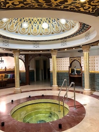 Hamam in the amazing spa